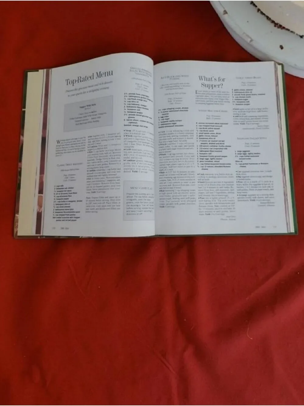Southern Living 2001 Annual Recipes Hardcover Cookbook
